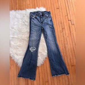 American Eagle Outfitters High Waisted Flare Jeans